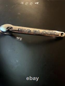 Redline Big Block One Piece Cranks Silver Old/Mid School BMX Nos