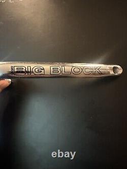 Redline Big Block One Piece Cranks Silver Old/Mid School BMX Nos