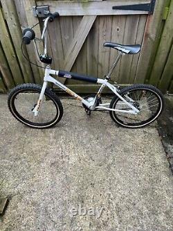 Redline Series 3/ 500a old school BMX. Powder coated in white
