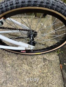 Redline Series 3/ 500a old school BMX. Powder coated in white