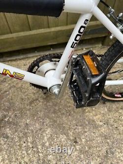 Redline Series 3/ 500a old school BMX. Powder coated in white