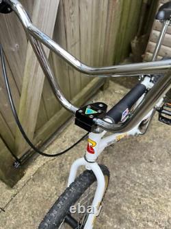 Redline Series 3/ 500a old school BMX. Powder coated in white