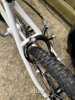 Redline Series 3/ 500a old school BMX. Powder coated in white