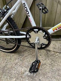 Redline Series 3/ 500a old school BMX. Powder coated in white