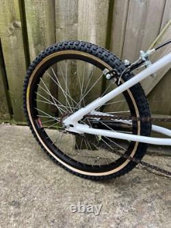 Redline Series 3/ 500a old school BMX. Powder coated in white
