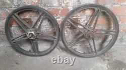 Redstone mag wheel set front and rear old school bmx haro gt torker Hutch #1