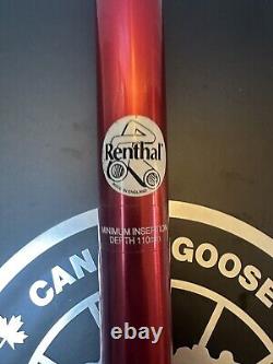 Renthal Layback Seat Post In Red Old School BMX