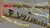 Repainting Bmx Frame And Decals Specialized Khaki Spray Paint How To Repaint Bike