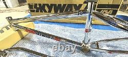 Retro Skyway TA Frame Fork, Handlebars, Seat, Seat post set old school BMX