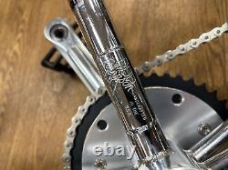 Robinson Pro XL 20.5 Toptube 1991 Custom Old School BMX Bike Chrome / Black