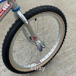 Robinson c1995 SST Custom Old School BMX Bike Chrome / Blue GT Dia-Compe A'ME