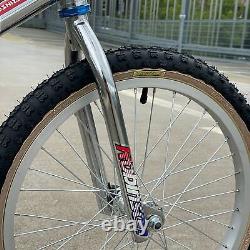 Robinson c1995 SST Custom Old School BMX Bike Chrome / Blue GT Dia-Compe A'ME