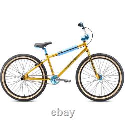 SE BIKES OM Flyer 26 BMX Old School Gold Pump Track Bike Cruser Retro NEW