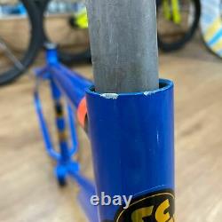 SE Bikes OM Flyer 2020 Old School BMX Wheelie Frameset 26 Inch Blue Ex Display