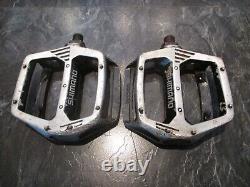 SHIMANO DX BMX PEDALS OLD SCHOOL BMX PEDALS VINTAGE BMX BLACK 1/2 80s ORIGINAL