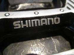 SHIMANO DX BMX PEDALS OLD SCHOOL BMX PEDALS VINTAGE BMX BLACK 1/2 80s ORIGINAL