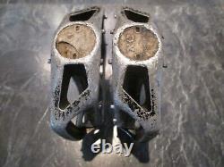 SHIMANO DX BMX PEDALS OLD SCHOOL BMX PEDALS VINTAGE BMX BLACK 1/2 80s ORIGINAL