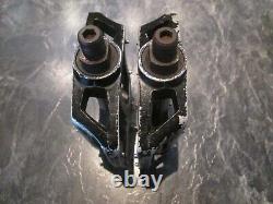 SHIMANO DX BMX PEDALS OLD SCHOOL BMX PEDALS VINTAGE BMX BLACK 1/2 80s ORIGINAL