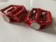 Shimano Sx Pedals 1/2 Old School Bmx Pedals Red Pd-mx15