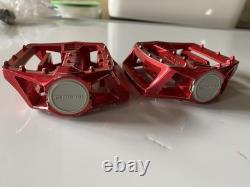 SHIMANO SX PEDALS 1/2 Old School Bmx Pedals RED PD-MX15