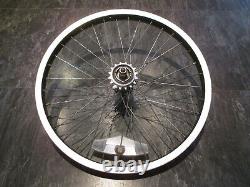 SUMO BMX WHEEL OLD SCHOOL BMX SHIMANO BMX FREEWHEEL ARAYA 7x STYLE VINTAGE BMX