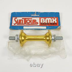 SUNTOUR GOLD Front Hub OG Old School BMX OLD STOCK