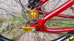 S. E Racing 2021 Monster Ripper in Atomic Red 29 BMX Old School Cruiser