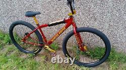 S. E Racing 2021 Monster Ripper in Atomic Red 29 BMX Old School Cruiser