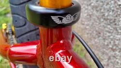 S. E Racing 2021 Monster Ripper in Atomic Red 29 BMX Old School Cruiser