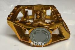 Shimano Gold Pd-mx15 9/16 Pedals Old School Bmx Gt Vintage Retro No Box