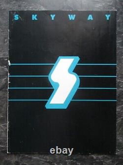 Skyway Bmx Catalog Old School Bmx Original 1988 Skyway Bmx Brochure Vintage Bmx