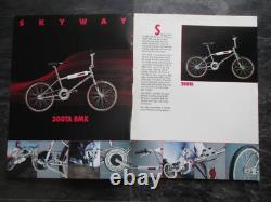Skyway Bmx Catalog Old School Bmx Original 1988 Skyway Bmx Brochure Vintage Bmx