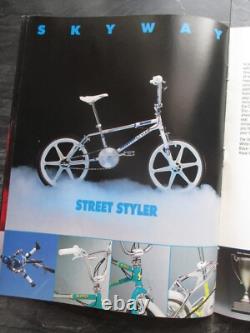 Skyway Bmx Catalog Old School Bmx Original 1988 Skyway Bmx Brochure Vintage Bmx
