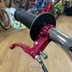 Skyway T/A Custom Old School BMX Bike Chrome / Black / Red Tuff Wheels