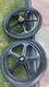 Skyway Tuff 2 Old School Bmx Mag Wheels 20 Black With Tyres Tubes Very Good Set