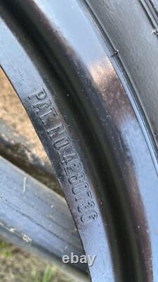 Skyway Tuff 2 Old School BMX Mag Wheels 20 Black With Tyres Tubes Very Good Set