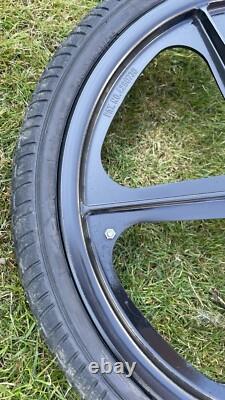 Skyway Tuff 2 Old School BMX Mag Wheels 20 Black With Tyres Tubes Very Good Set