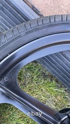 Skyway Tuff 2 Old School BMX Mag Wheels 20 Black With Tyres Tubes Very Good Set
