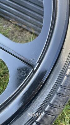 Skyway Tuff 2 Old School BMX Mag Wheels 20 Black With Tyres Tubes Very Good Set
