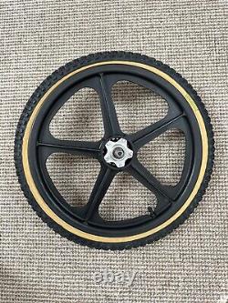 Skyway Tuff II Alloy Hubbed 1980's Wheels Only In VGC Old School BMX