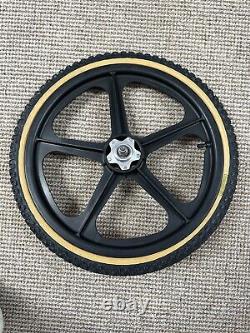 Skyway Tuff II Alloy Hubbed 1980's Wheels Only In VGC Old School BMX