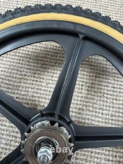 Skyway Tuff II Alloy Hubbed 1980's Wheels Only In VGC Old School BMX