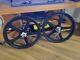 Skyway Tuff Ii Coaster Alloy Hubs Pair Black Vintage Old School Bmx