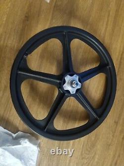 Skyway Tuff II Coaster Alloy Hubs Pair Black Vintage Old School BMX