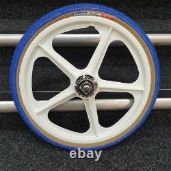 Skyway Tuff Wheels with Panaracer HP406 Tyres Tubes FW Pair Old School BMX Burner