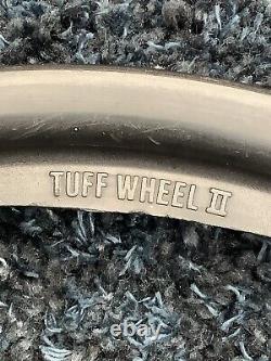 Skyway tuff 2 Alloy Hubs old school BMX Original Black Wheel set
