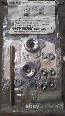 Skyway tuff 2 rear hub flange kit old school bmx haro gt torker Hutch