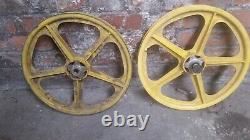 Skyway tuff 2 wheel set front and rear old school bmx haro gt torker Hutch