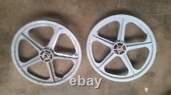 Skyway tuff 2 wheel set front and rear old school bmx haro gt torker Hutch