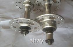 Sr front and rear high flange hubs old school bmx #7